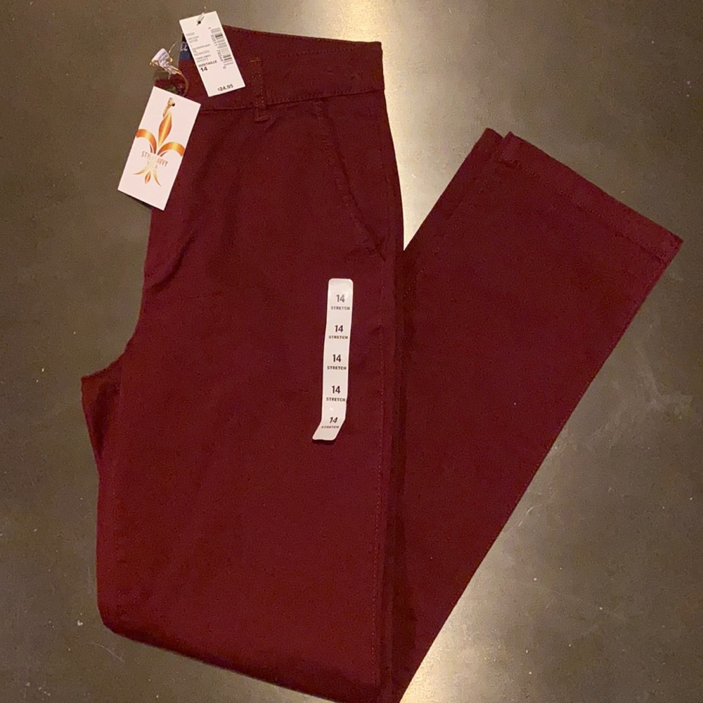 Children’s Place Burgundy Dress Pants / Slacks for Boys
